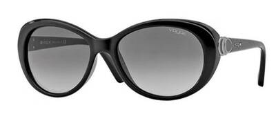 Vogue 2770-S W44/11 Black Gradient Sunglasses 56mm