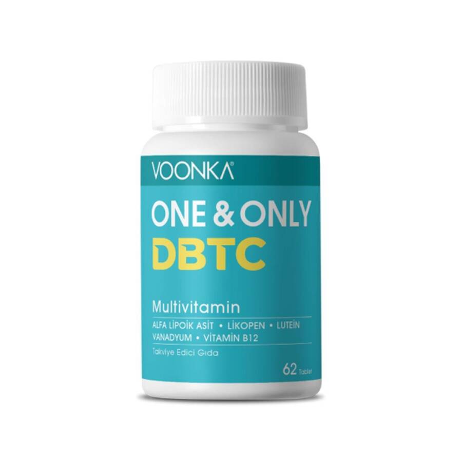 Voonka One & Only DBTC Multivitamin Support 62 Tablets