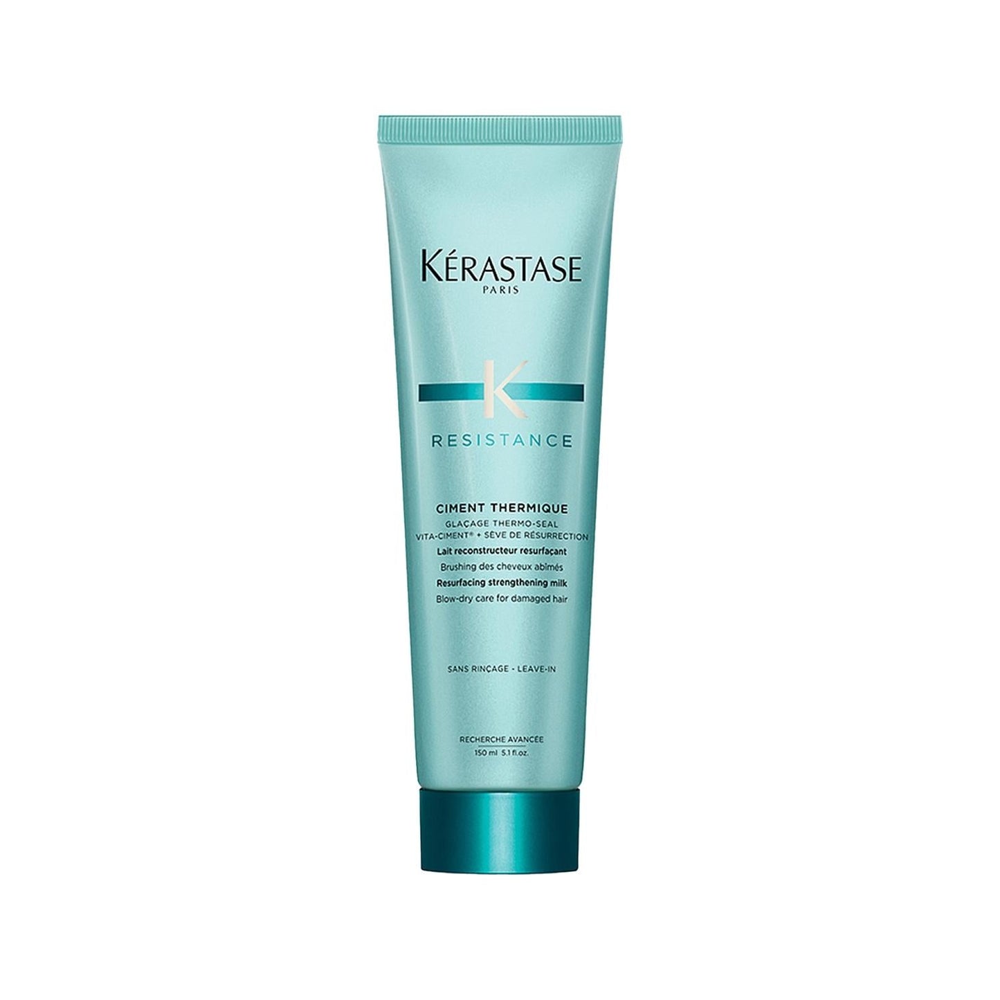 Kerastase Resistance Ciment Anti-Usure Hair Care Cream - 150ml, Heat Protection & Anti-Wear Treatment for Damaged Hair