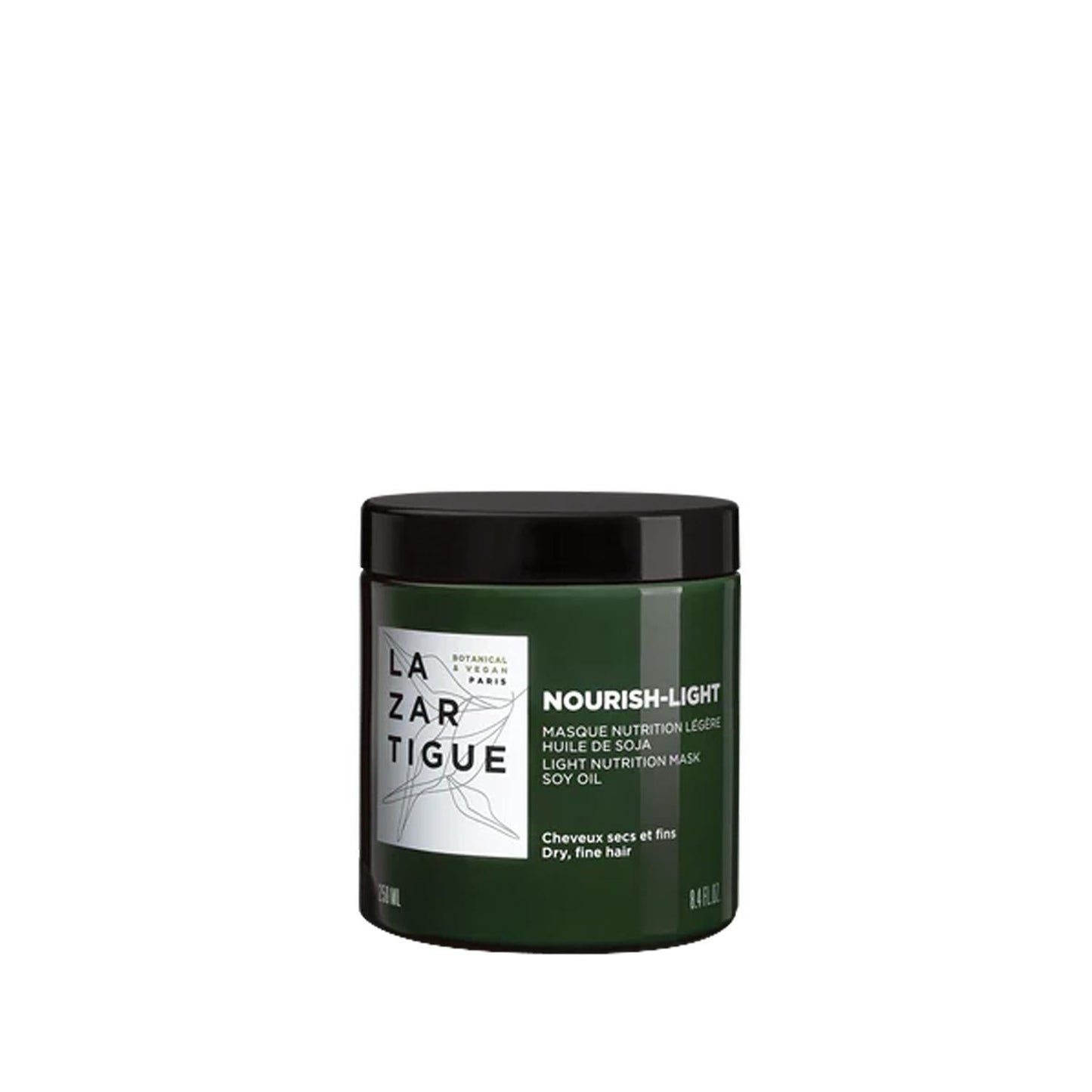 Lazartigue Nourish Light Hair Mask 250ml - Nourishing and Moisturizing Hair Care for Dry or Damaged Hair