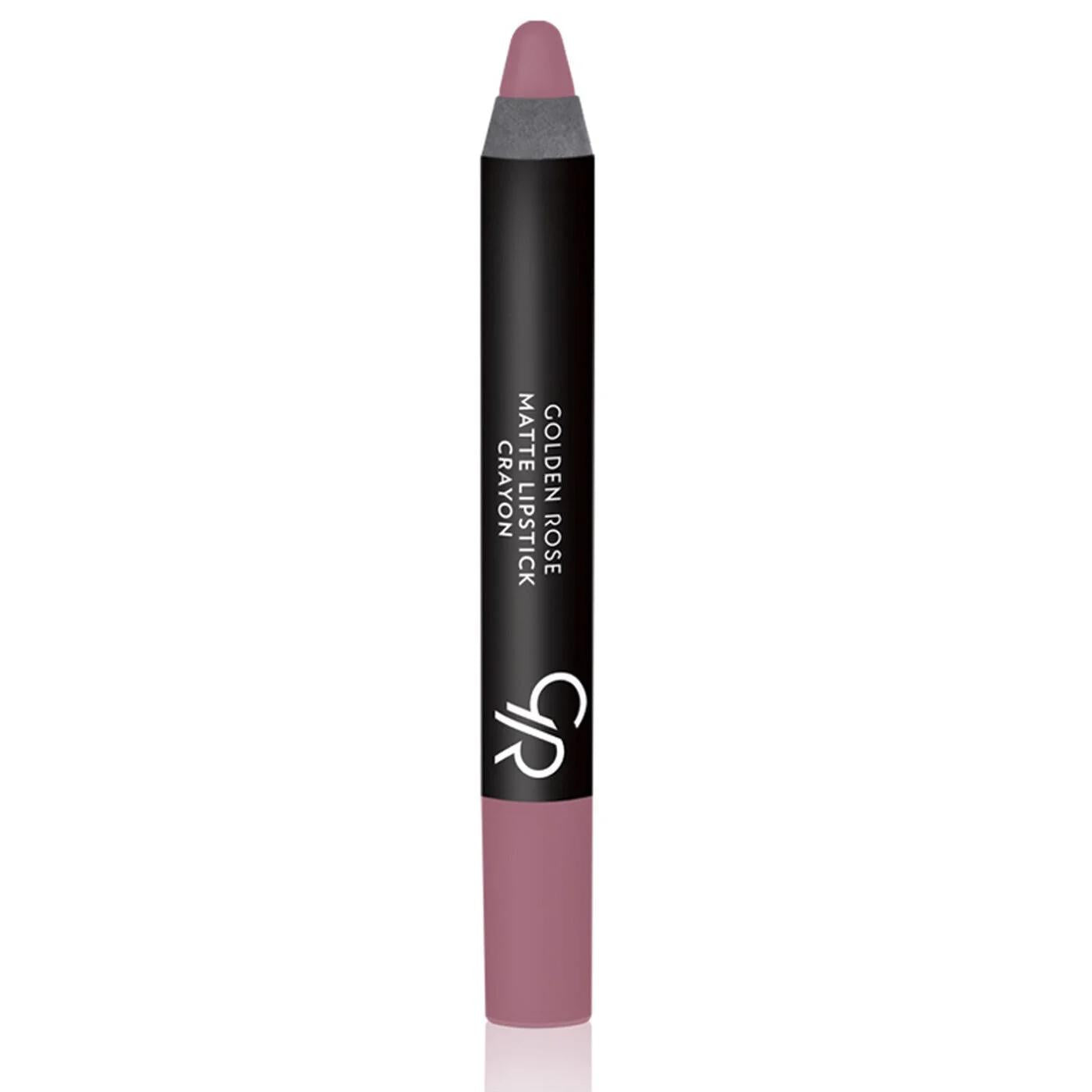Golden Rose Matte Lipstick Crayon No 10 - Velvet Finish 1.6g