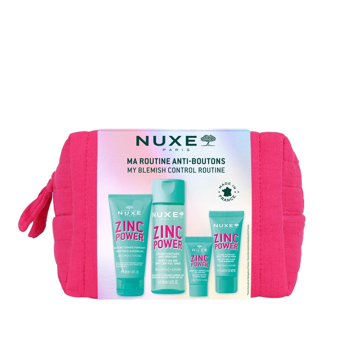 Nuxe Zinc Power Purifying & Anti-Blemish Skincare Set