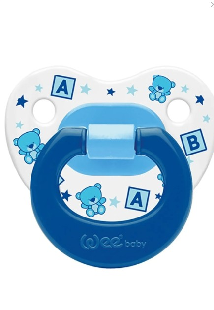Wee Baby Patterned Orthodontic Pacifier No. 2 6-18M