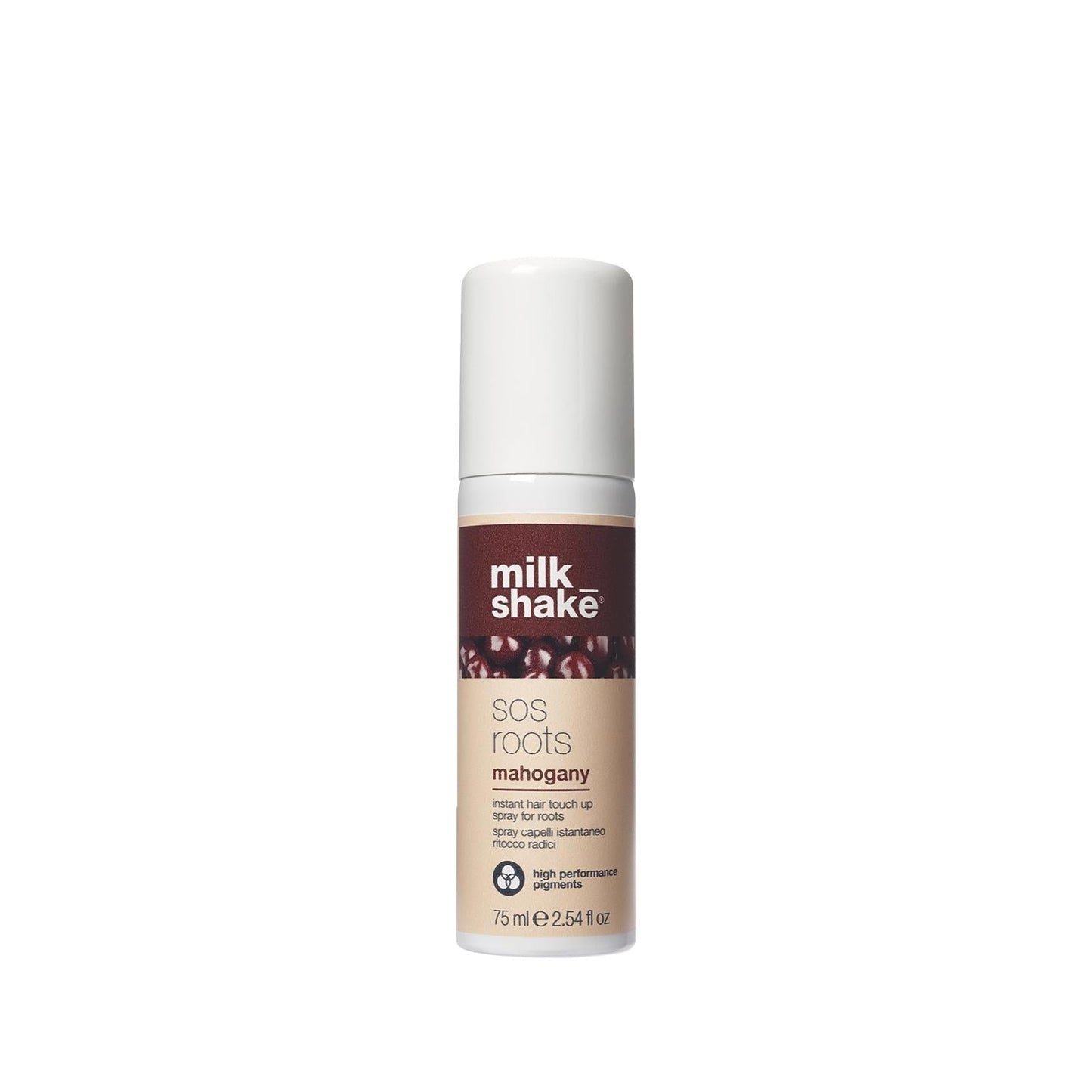milk_shake Sos Roots Mahogany 75 ml - Temporary Hair Color Touch-up for On-the-Go Root Concealment