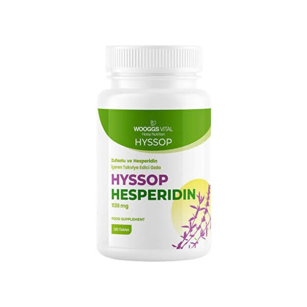 Wooggs Vital Hyssop & Hesperidin Dietary Supplement 120 Tablets