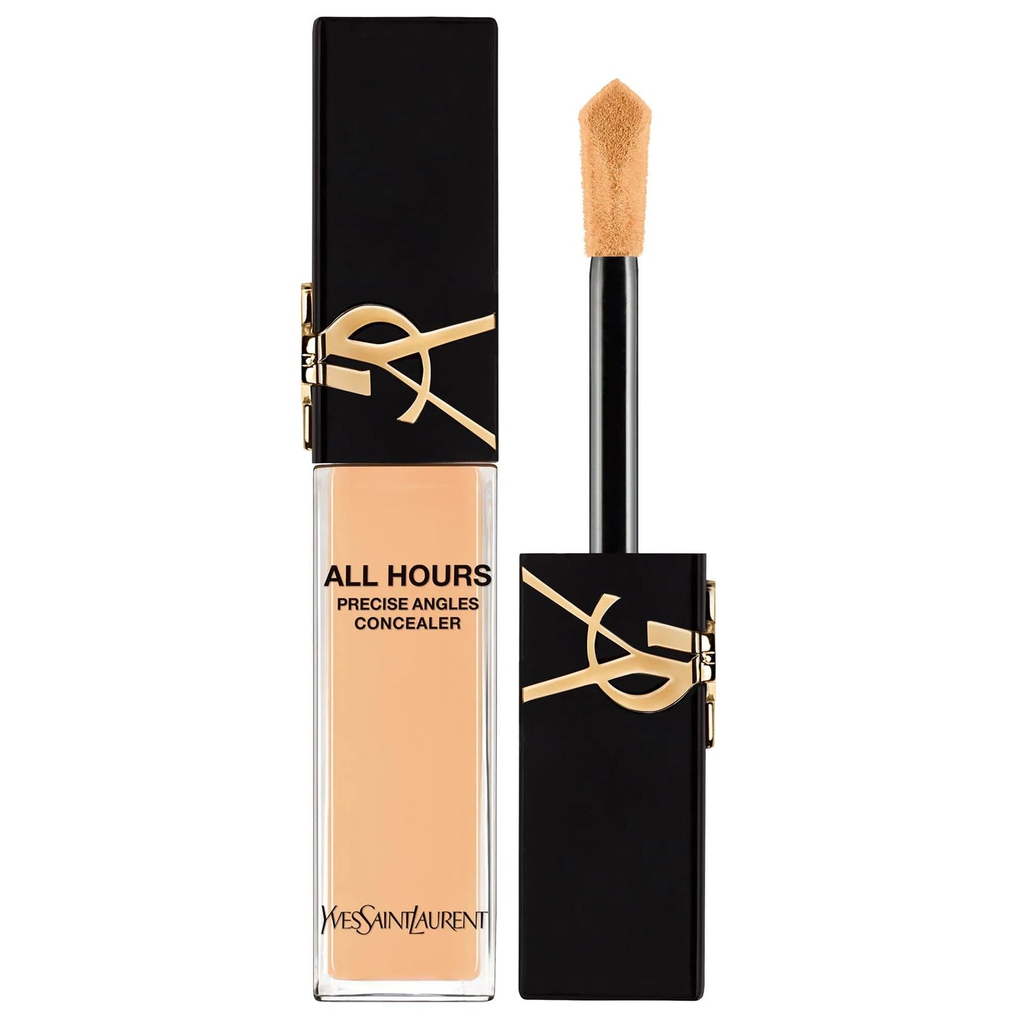 All Hours: Full Coverage Creaseless Concealer - 24H Wear, Soft Matte Finish, Hydrating with Caffeine & Jasmine - Precise Application
