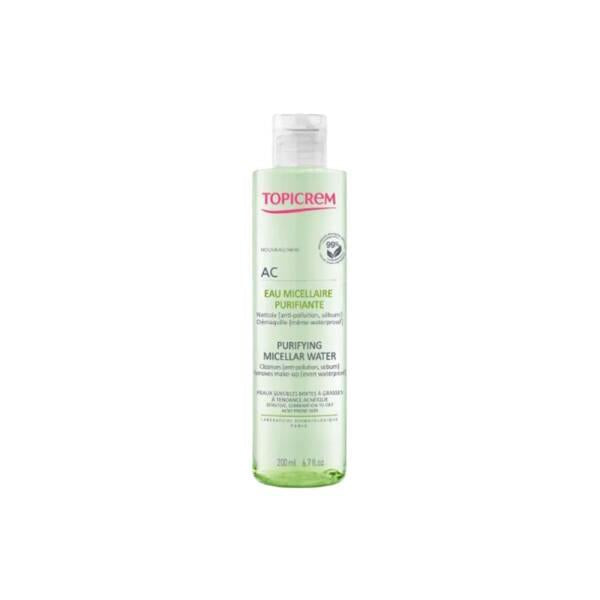 Topicrem AC Purifying Cleansing Water for Oily Skin 200ml