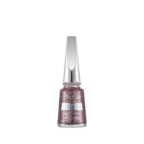 Flormar Glitter Nail Polish No: 39 - Shiny Nail Cosmetics for Fashionable Individuals