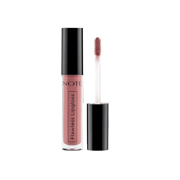 Note Cosmetics Dried Rose Lip Gloss: Moisturizing, Shiny, Non-Sticky, and Plumping for Vibrant, Fuller Lips