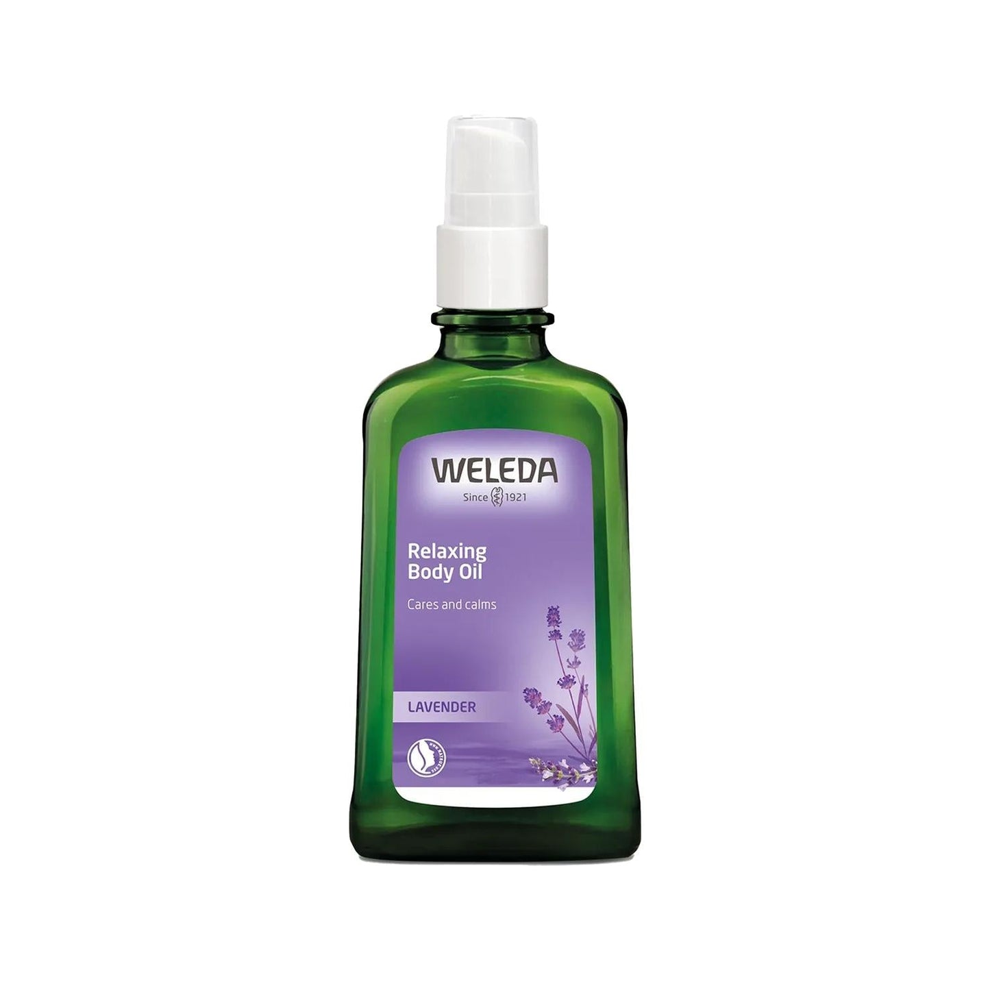 Weleda Lavender Body Oil - Relaxing & Moisturizing 3.38 fl oz Natural Skincare