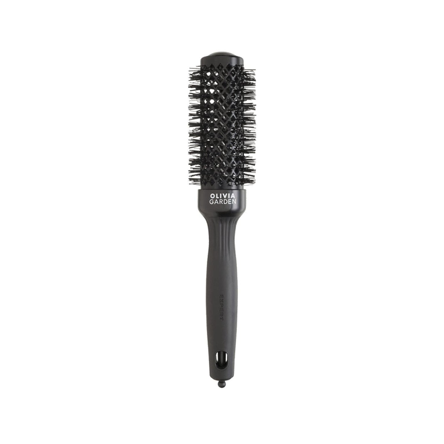 Olivia Garden Expert Blowout Shine Hair Brush 35mm - Professional Styling Brush for Volume, Shine & Smooth Blowouts