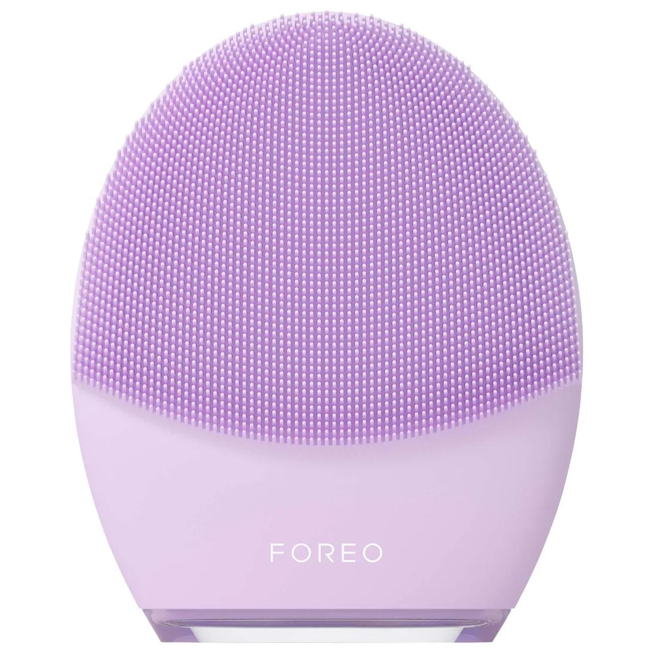 FOREO LUNA 4 Facial Cleansing Brush - Customizable Smart Skincare for Sensitive Skin, Firming Massage