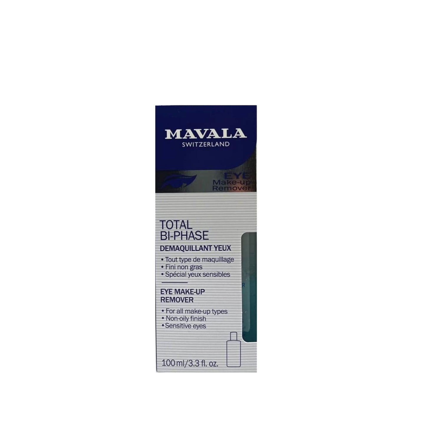 Mavala Dual-Phase Eye Makeup Remover - Gentle, Effective Makeup Removal for Sensitive Eyes
