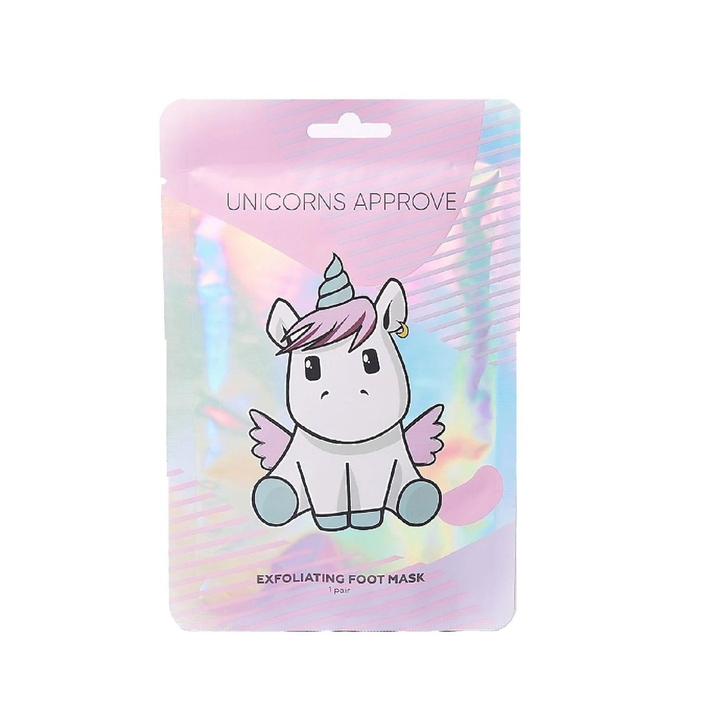 Soda Unicorn Peeling Foot Mask - Exfoliate & Moisturize Feet, 0.95 fl oz