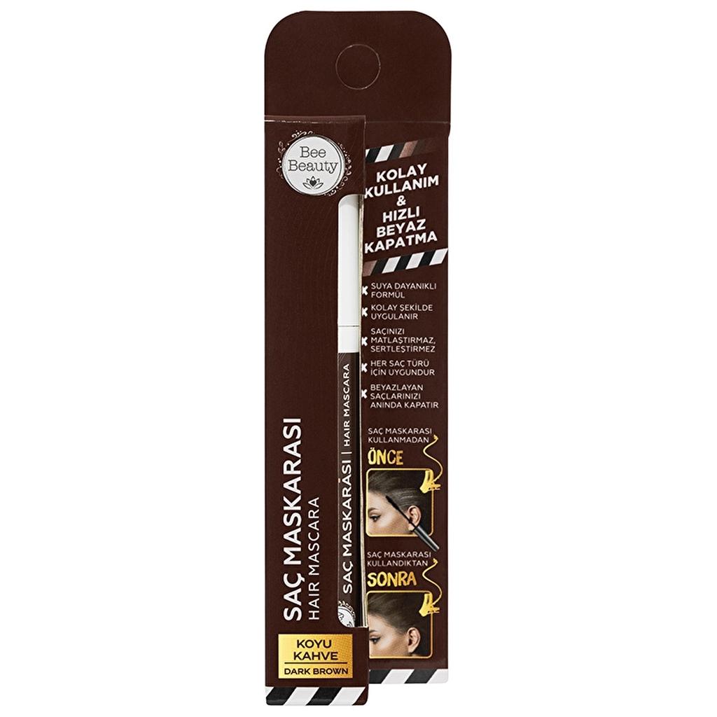 Bee Beauty Hair Mascara in Dark Brown 10ml