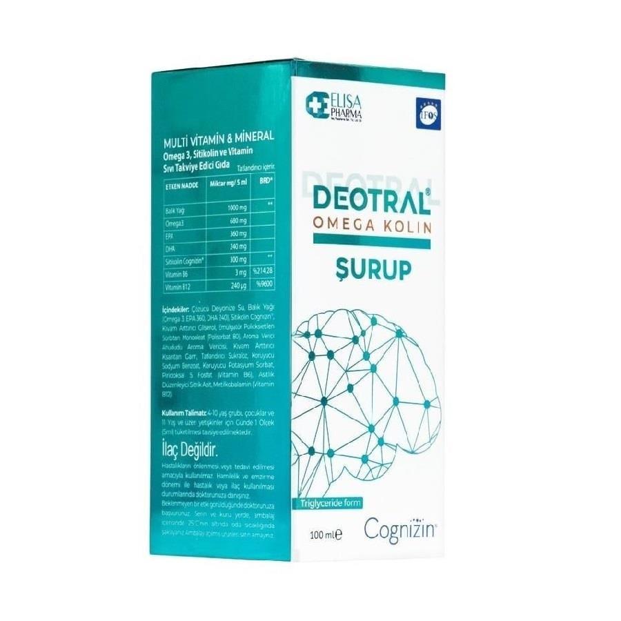 Deotral Omega Kolin Nourishing Body Oil 100 ml