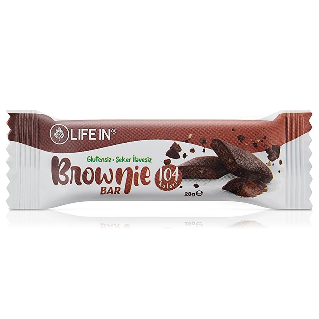 Life In Brownie Bar Delicious Chocolate Cocoa Snack 28g