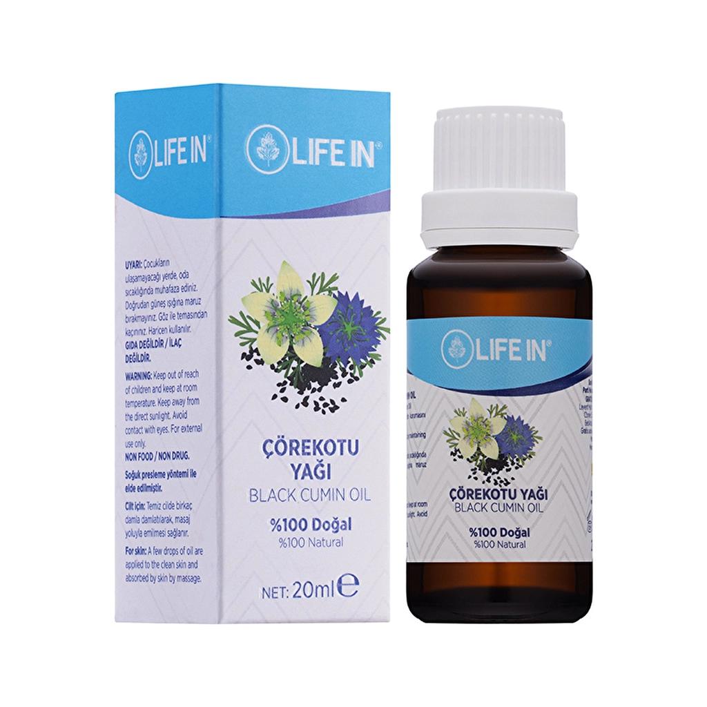 Life In Black Seed Oil for Skin and Hair 20 ml