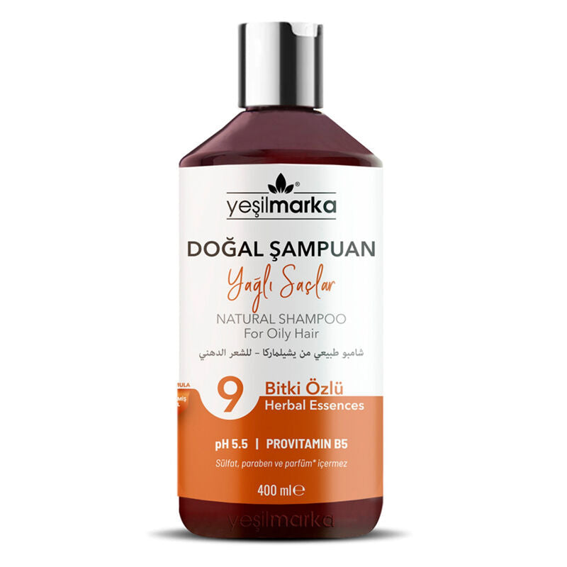 Yesilmarka Natural Shampoo for Oily Hair Purifying 400 ml