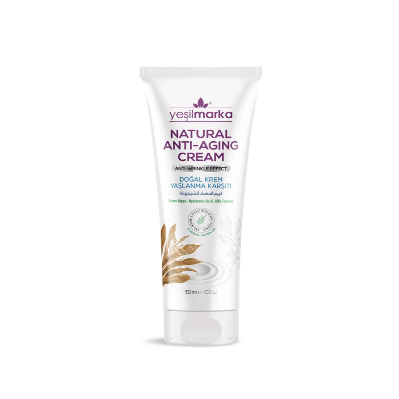 Yesilmarka Natural Age-Defying Cream with Hyaluronic Acid 50 ml