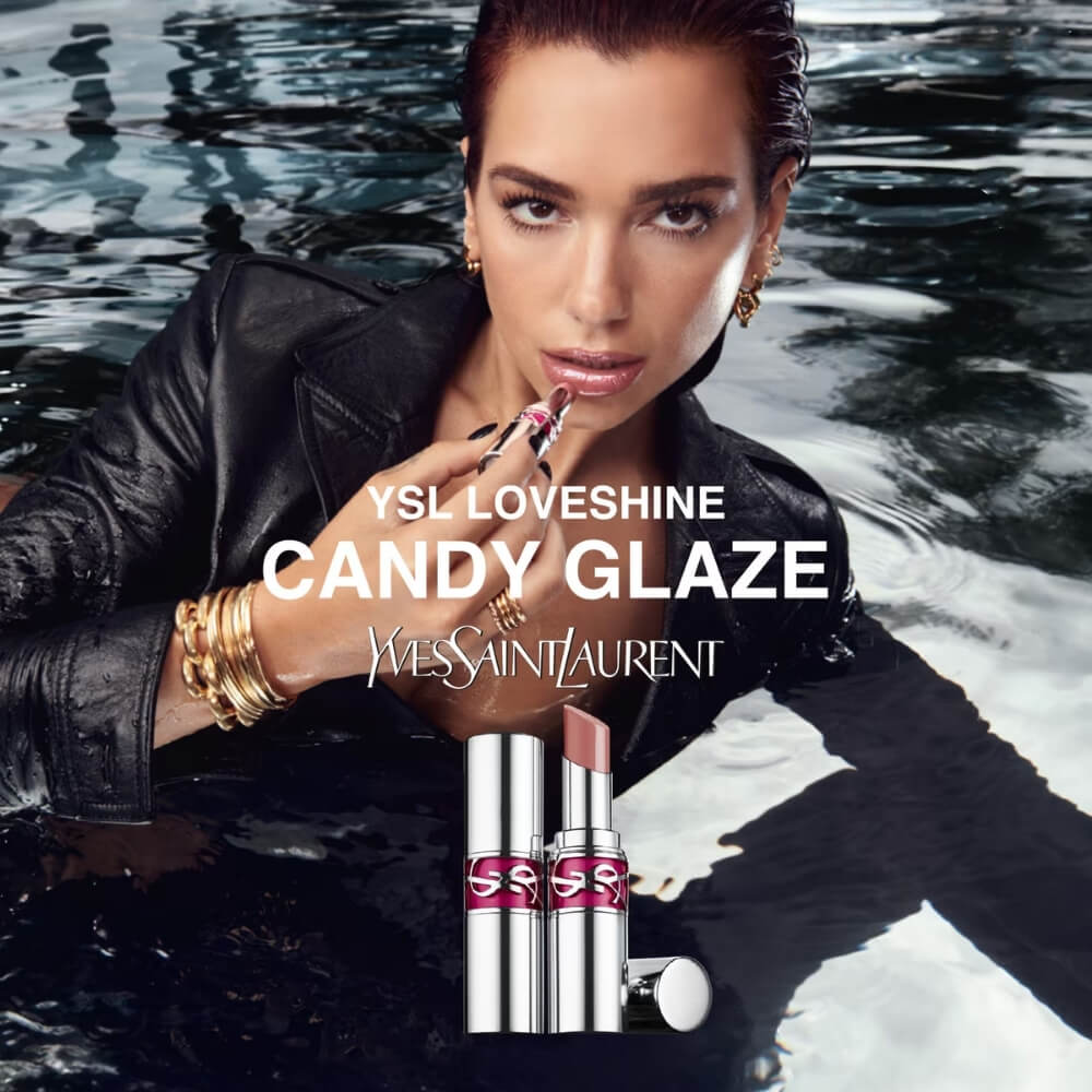 YSL Loveshine Candy Glaze Lip Gloss 14 - High-Shine Lip Gloss