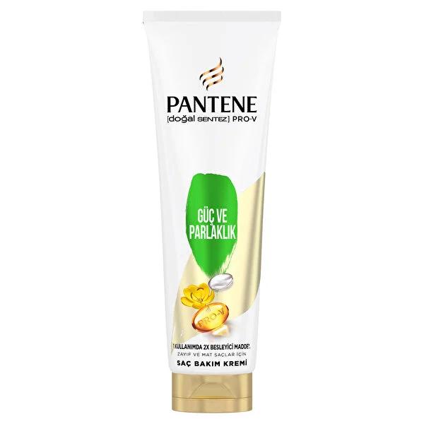 Pantene Hair Cream - Powerful & Shiny 9.30 fl oz - Nourishing Hair Care for Damaged or Weak Hair