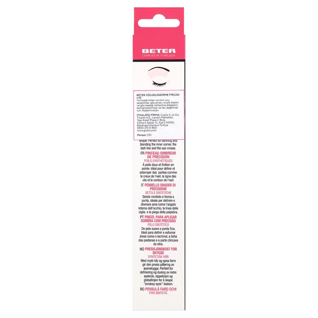 Beter Eyeshadow Blending Brush No. 15 for Seamless Makeup