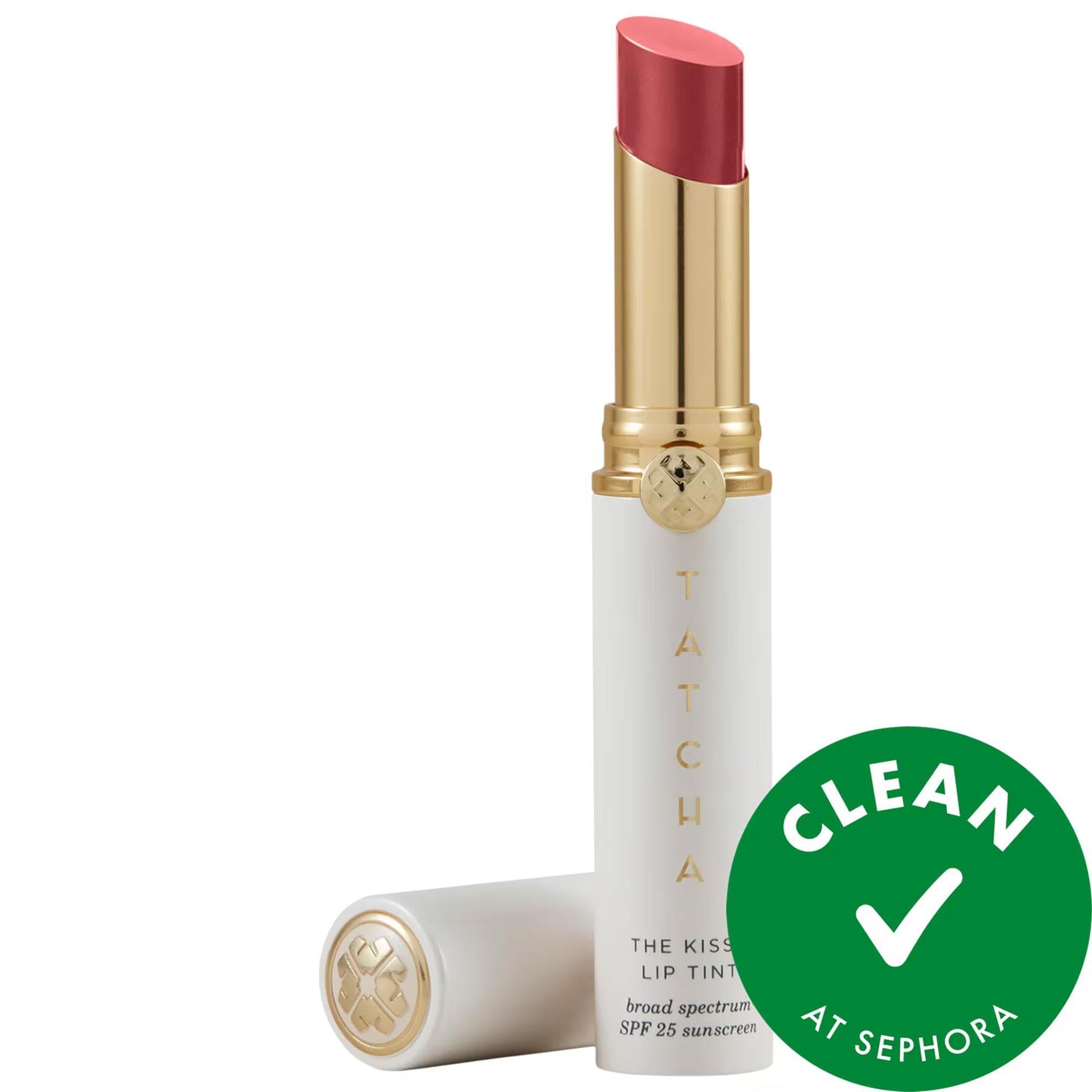 Kissu Hydrating Tinted Lip Sunscreen SPF 25 - Moisturizing Lip Balm with Silk Protein & Botanical Lanolin
