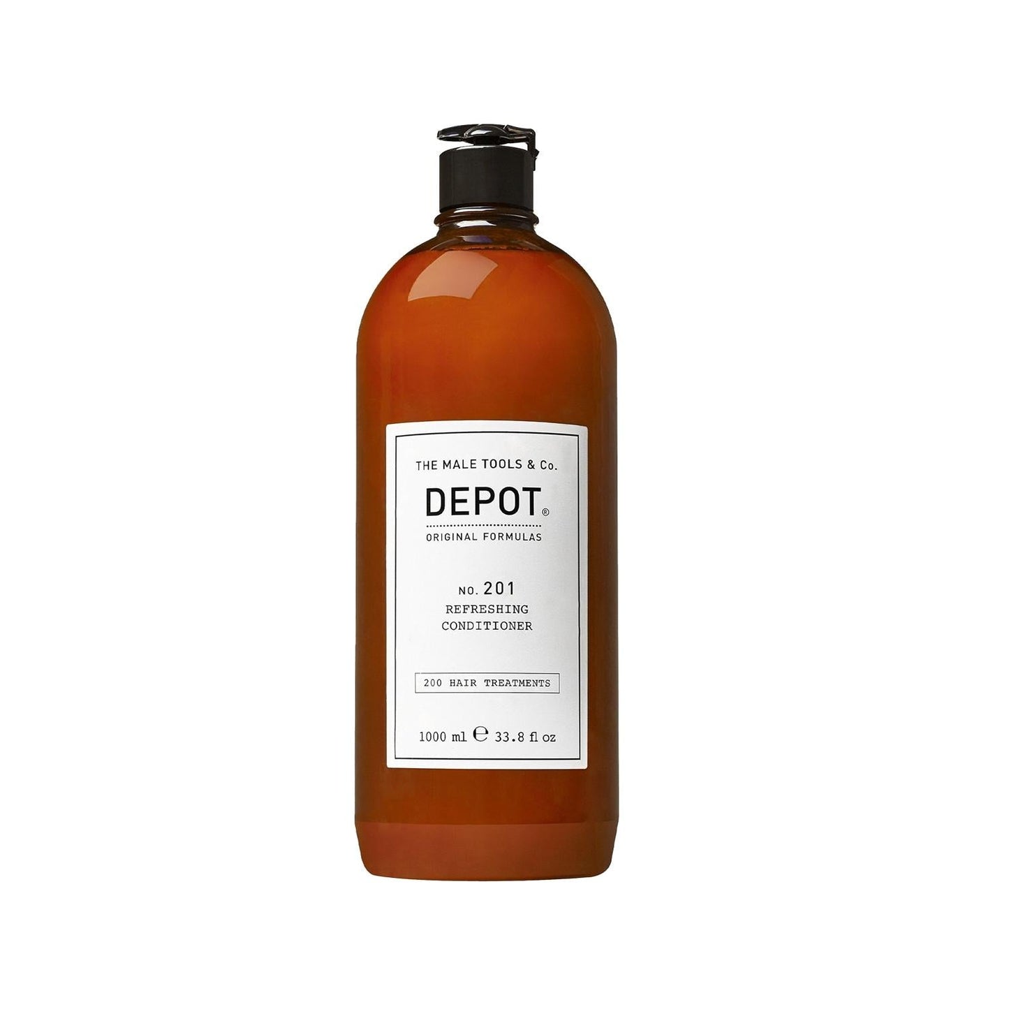 Depot No. 201 Refreshing Moisturizing Cream - 1000ml Hydrating Skin Care for Dry & Sensitive Skin