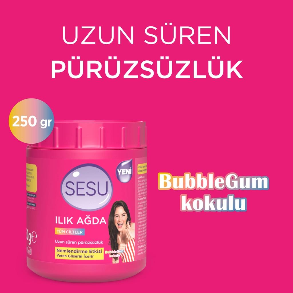 Sesu Pink Warm Wax Gentle Hair Removal for Sensitive Skin 250g
