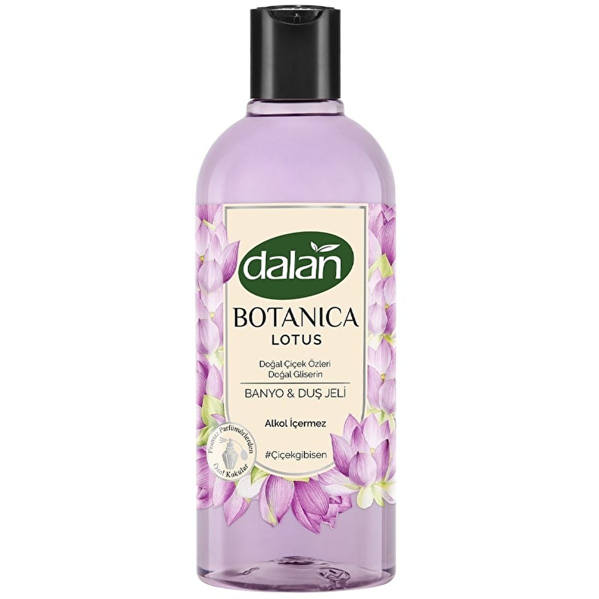 Dalan Lotus Botanica Natural Shower Gel - Gentle, Fragrant, 16.91 fl oz