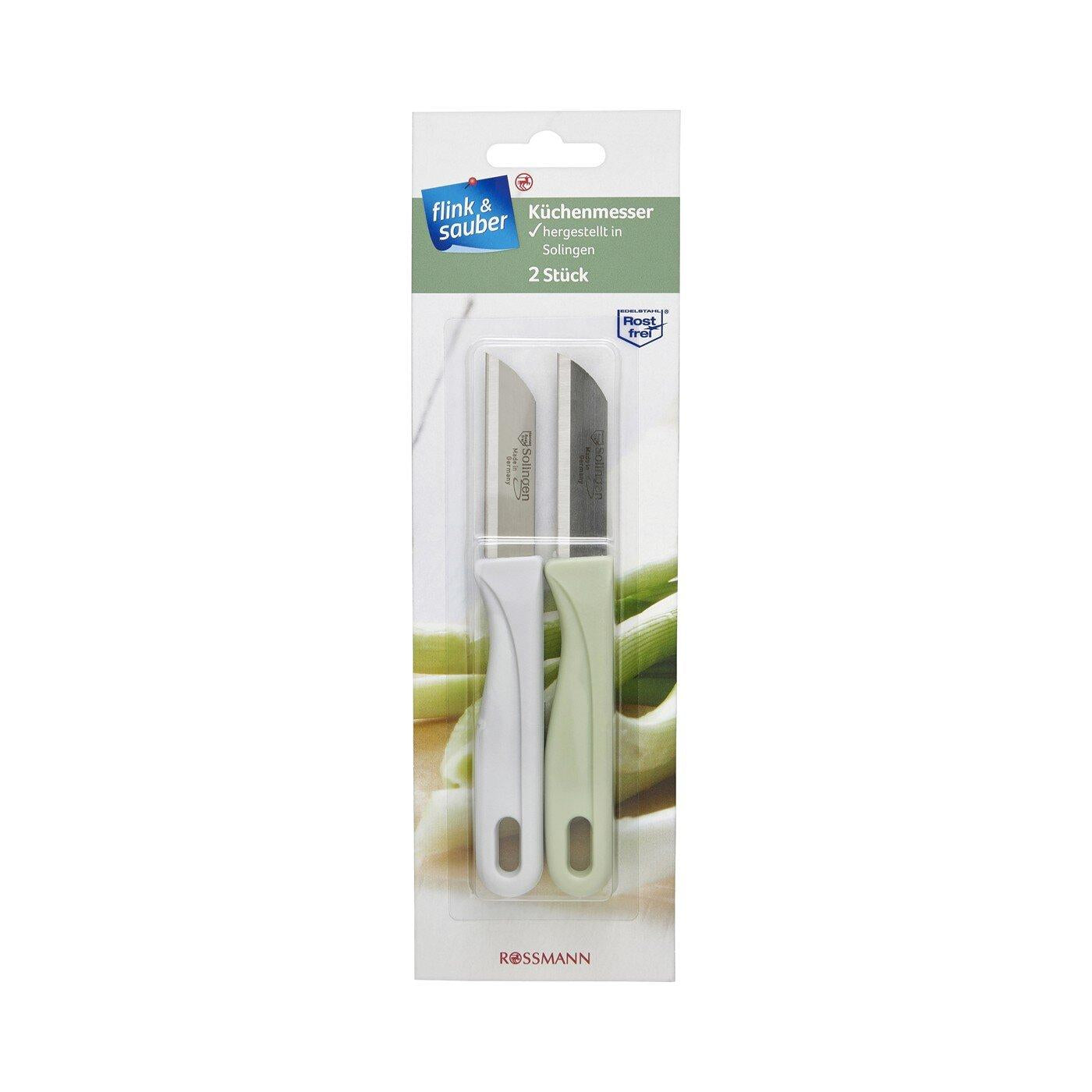 Flink Sauber Stainless Steel Fruit Knife Set - 2 Pack