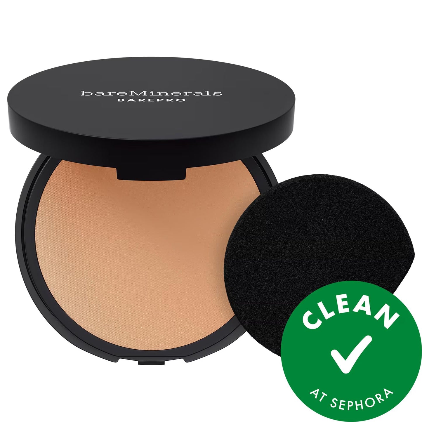 BAREPRO® Talc-Free 24HR Matte Powder Foundation - Long Lasting, Natural Cosmetics for Sensitive Skin