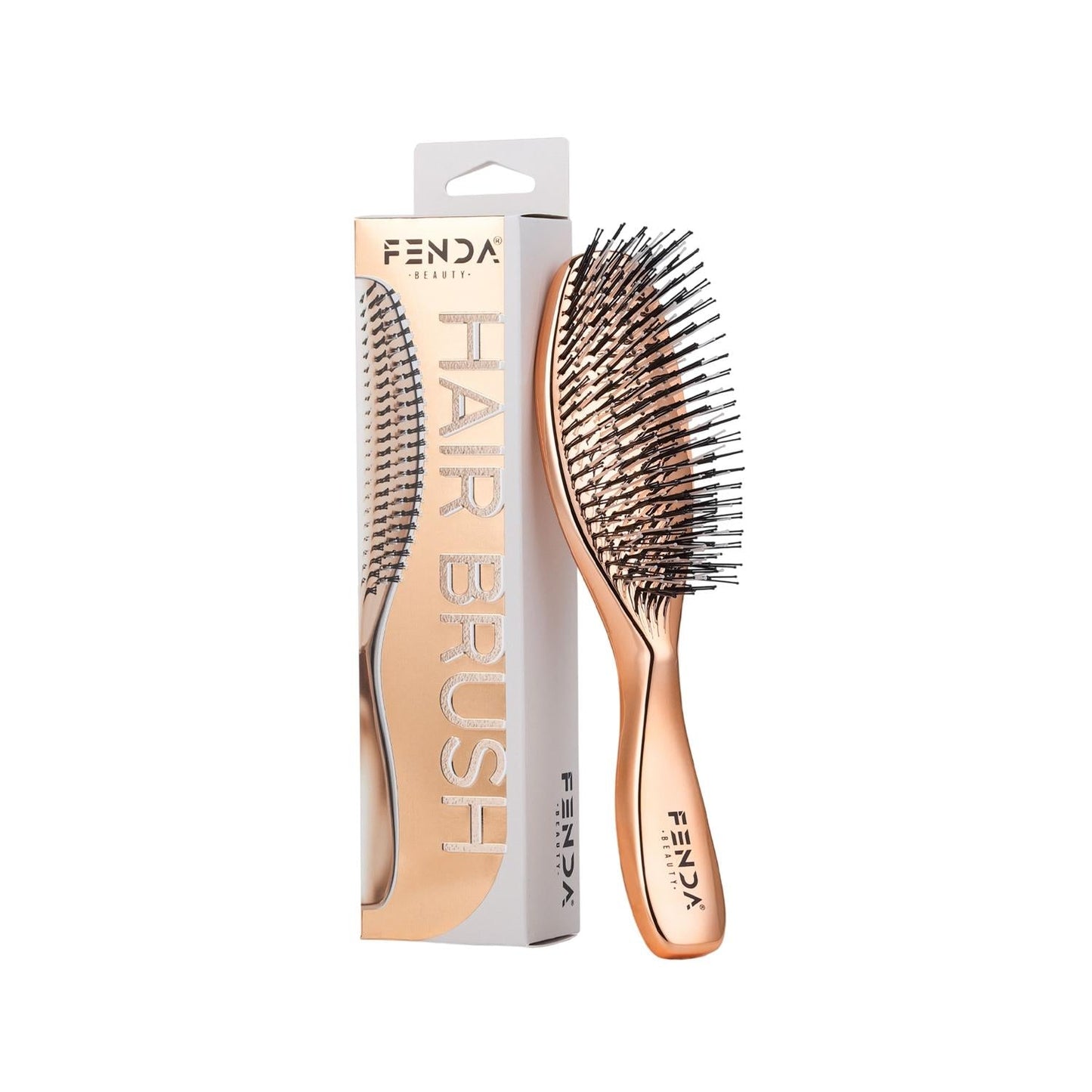 Fenda Professional 4-Pin Slim Hair Brush in Meteor Bronze
