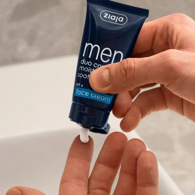 Ziaja Men Moisturizing Face Cream SPF6 50ml