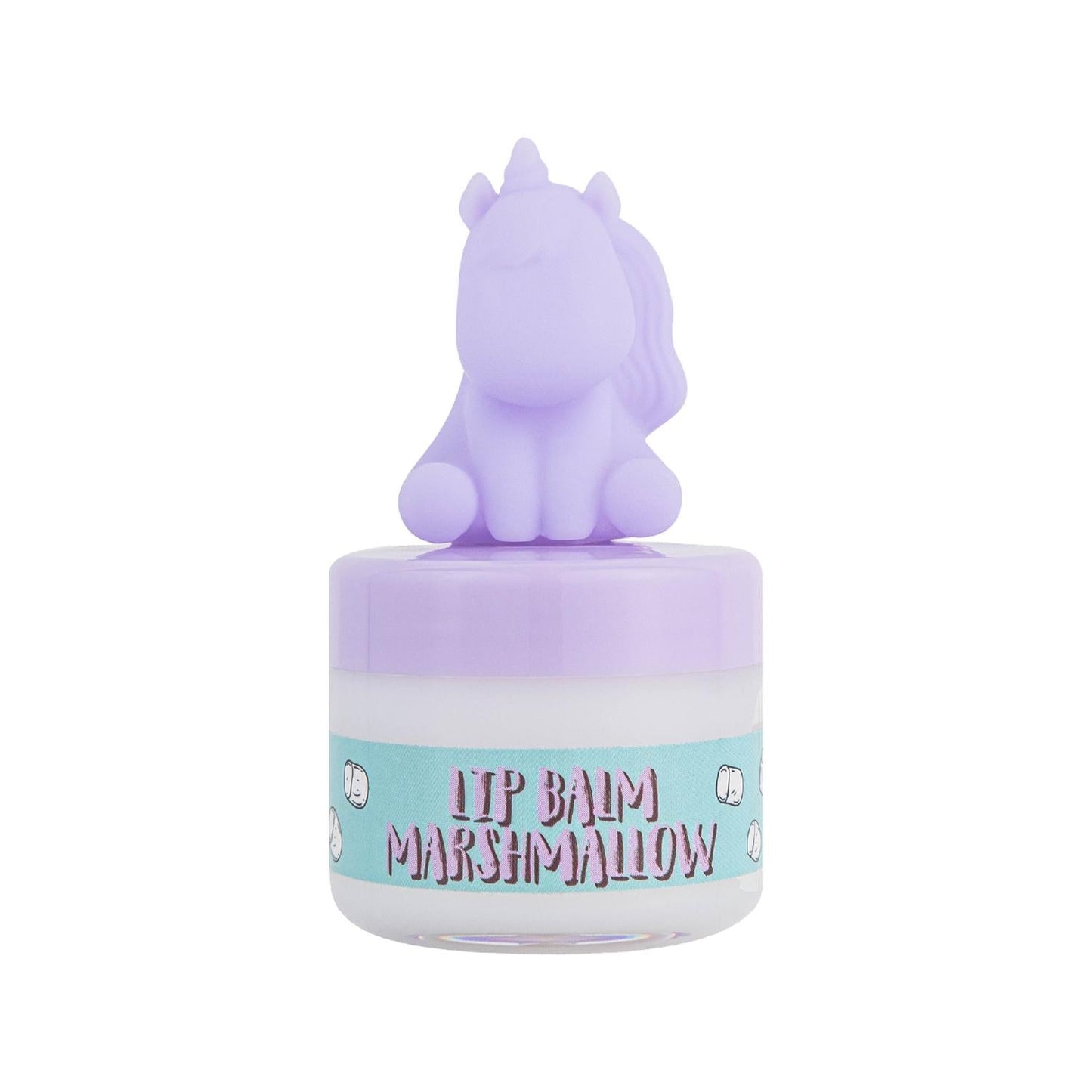 Soda Unicorn Marshmallow Flavored Lip Balm - Moisturizing, 15g