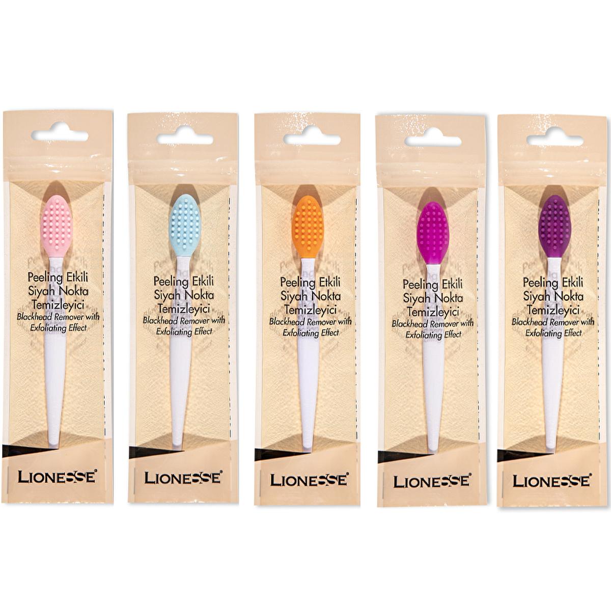 Lionesse Facial Cleansing Brush - Soft Silicone Blackhead Removal Tool for Acne Skincare
