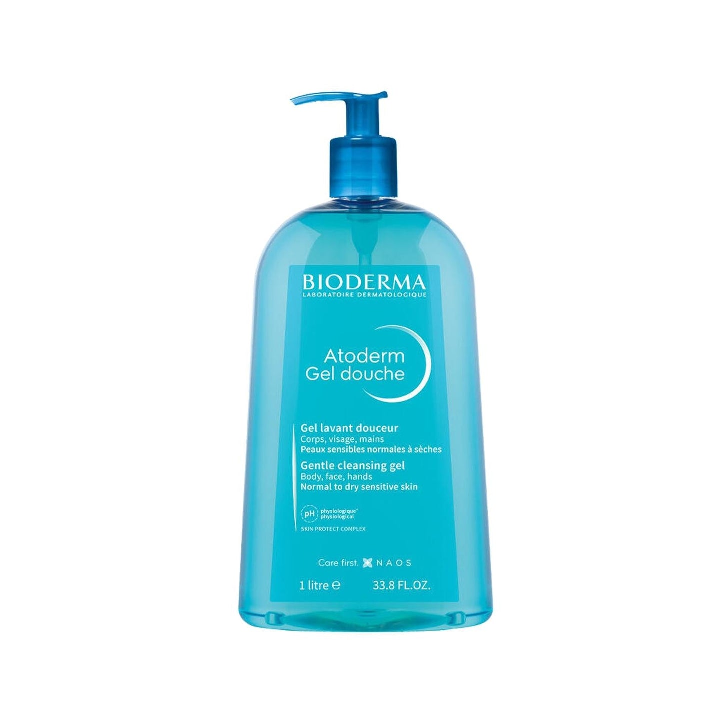 Bioderma Atoderm Shower Gel 1000ml - Gentle Moisturizing Cleanser for Dry & Sensitive Skin