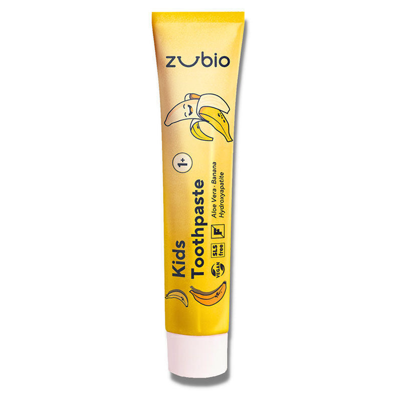 Zubio Kids Banana Toothpaste with Aloe Vera 50g