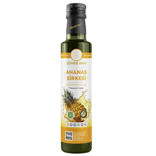 Zuhre Ana Pineapple Vinegar Natural Fermentation 500 ml