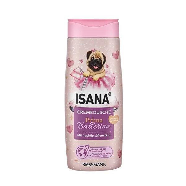 Isana Vegan Shower Gel with Blueberry & Raspberry - Gentle, pH Balanced, Eco-Friendly Packaging - 10.14 fl oz