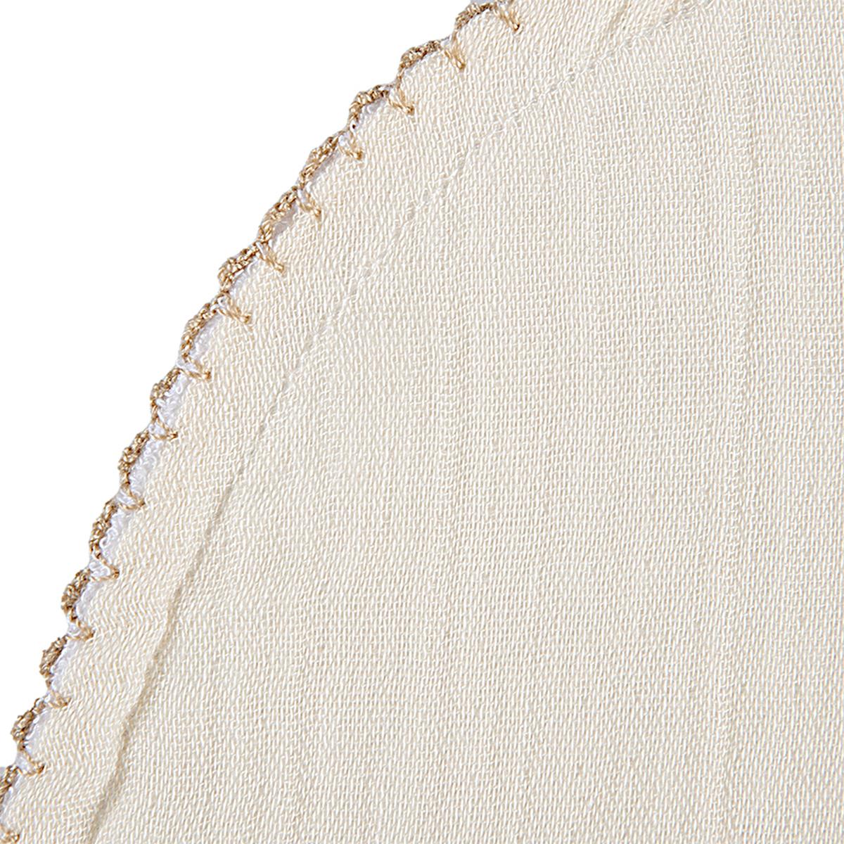 Babyjem Muslin Baby Bib with Teething Ring - Soft, Adjustable, and Hypoallergenic Cotton Bib for Teething Babies