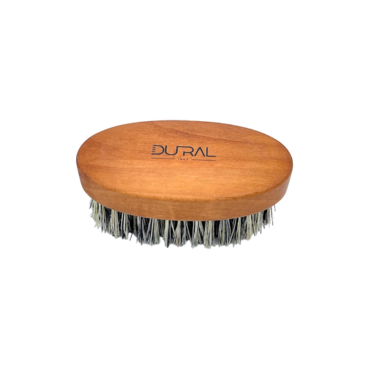 Dural Pear Wood Beard Brush With Pure Tampico Fiber - 7 Rows 90x35mm