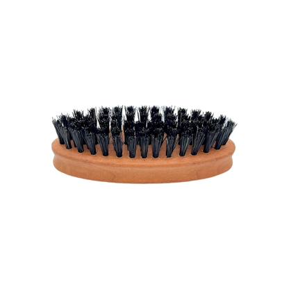 Dural Pear wood beard brush with soft natural bristles
