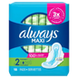 Always MAXI SIZE 2 MAX PROTECTION 18 PADS