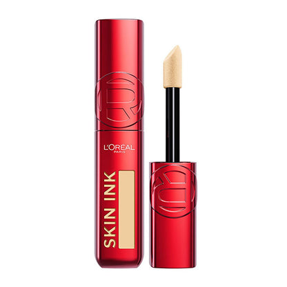 Loreal Paris Skin Ink: 48H Long-Lasting Full Coverage Liquid Foundation - Lightweight, Breathable, Transfer-Resistant Formula