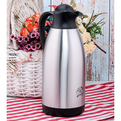 Cooker 2.5 Liter Stainless Steel Thermos: Keeps Drinks Hot or Cold for 24 Hours - Shatterproof, Large Capacity Insulated Beverage Container