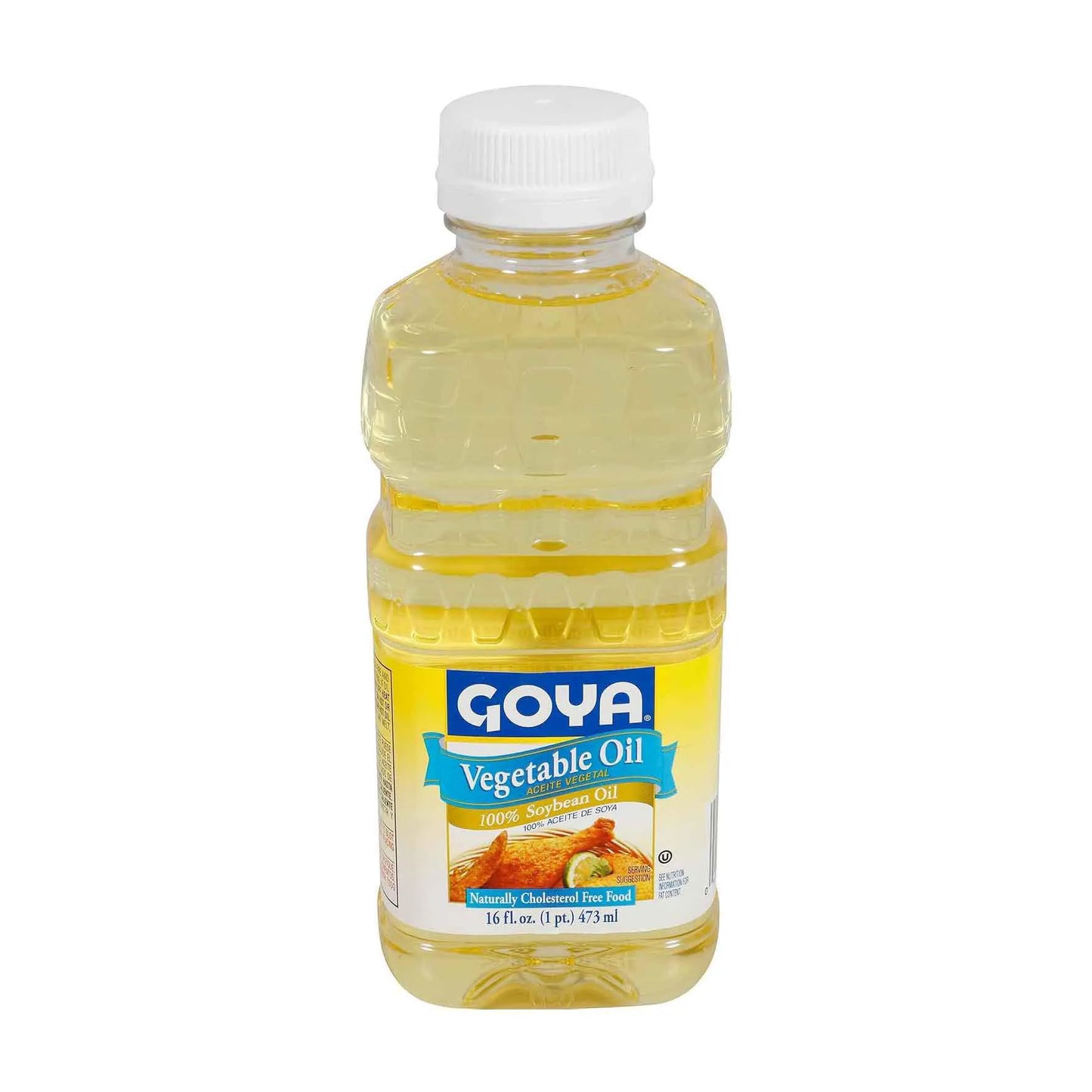 Aceite Vegetal de Soya para Cocinar| Freír y Hornear | GOYA de 16 fl oz