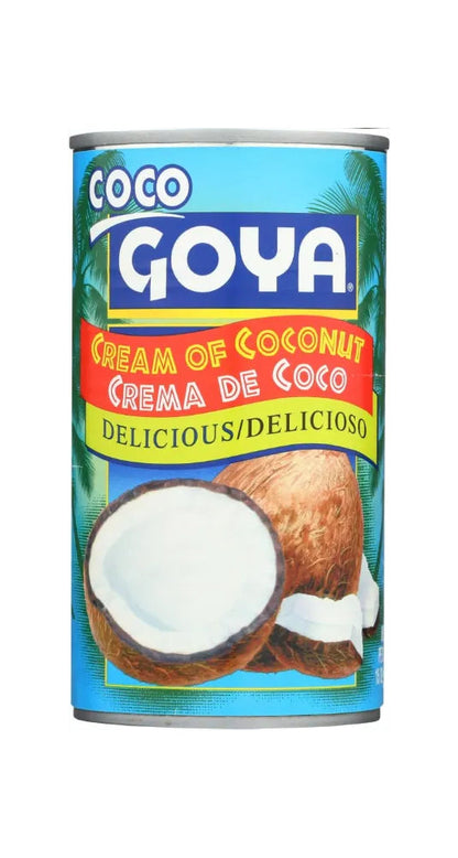 Crema de Coco GOYA  Endulzada para Postres y Bebidas| 15 oz