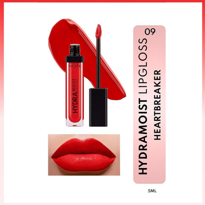 Note Hydramoist Lipgloss 09 Heartbreaker Hydrating Shine
